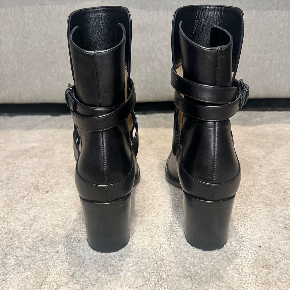 Christian Louboutin Karistrap Black Heeled Ankle Boots - Picture 4 of 10